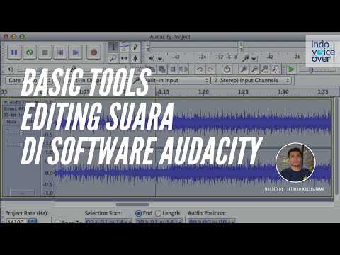 Cara Mengedit Voice Over di Audacity | Pengisi Suara Bahasa Indonesia