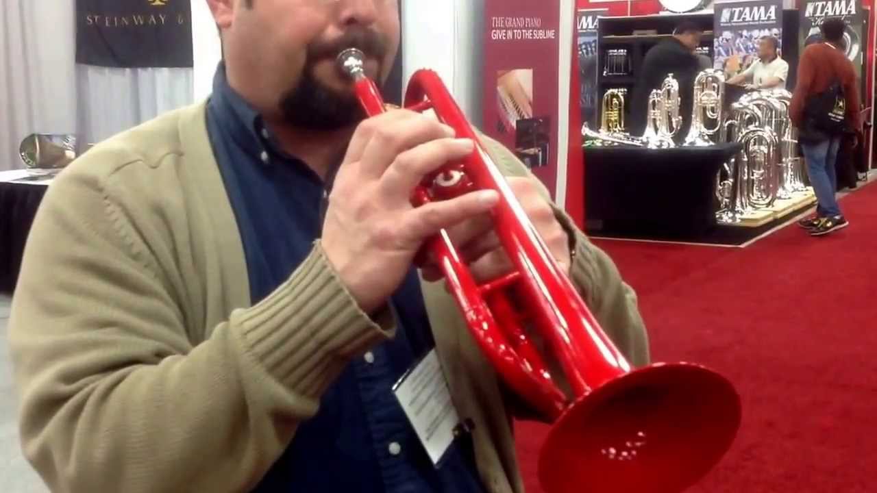 TMEA Tromba trumpet test. Distributed through Woodwind & Brasswind.