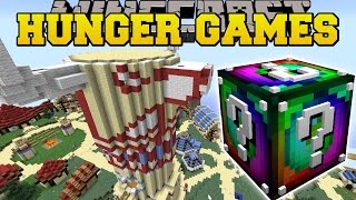 Minecraft: WORLD OF WARCRAFT HUNGER GAMES - Lucky Block Mod - Modded Mini-Game