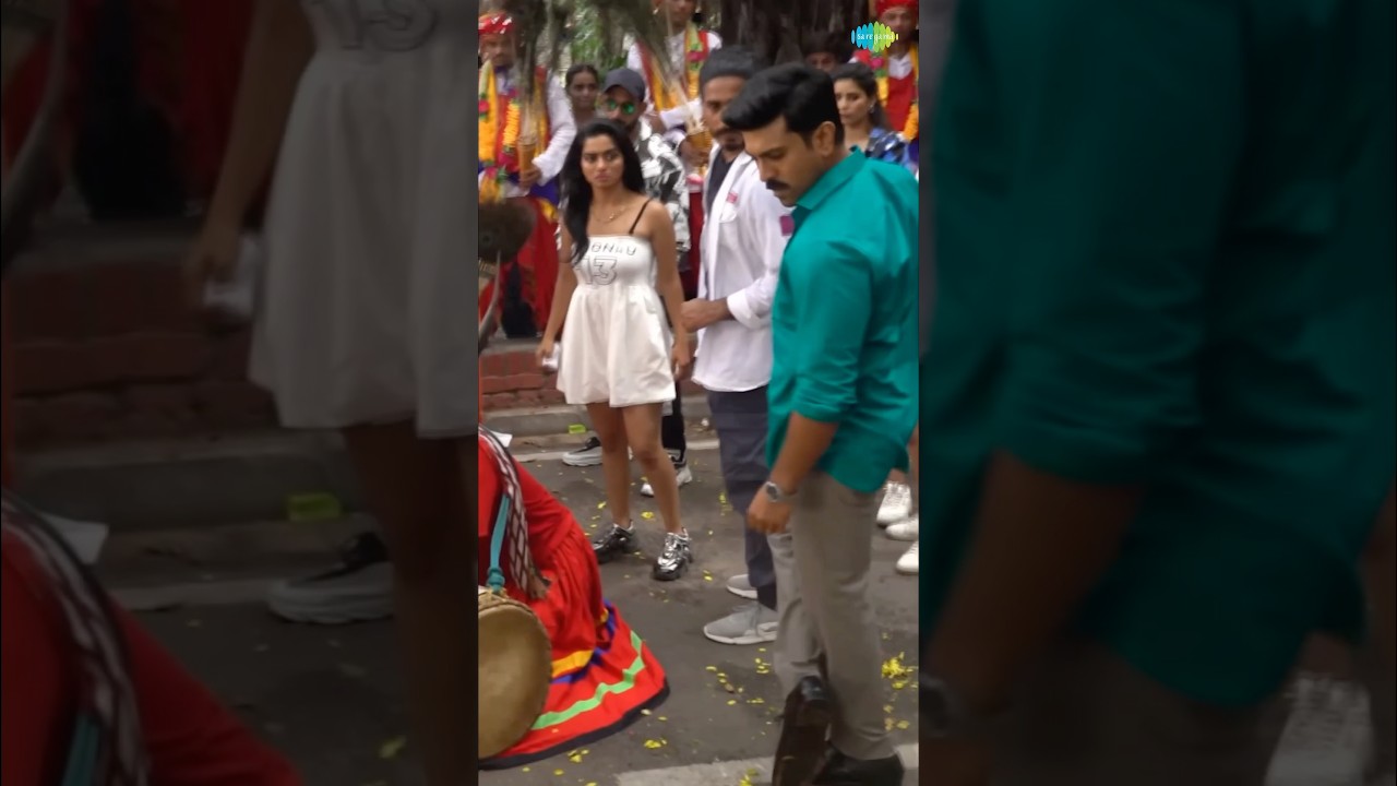 Feel the force, BTS from #RaaMachaMacha #GameChanger #RamCharan #Shankar #SaregamaTelugu