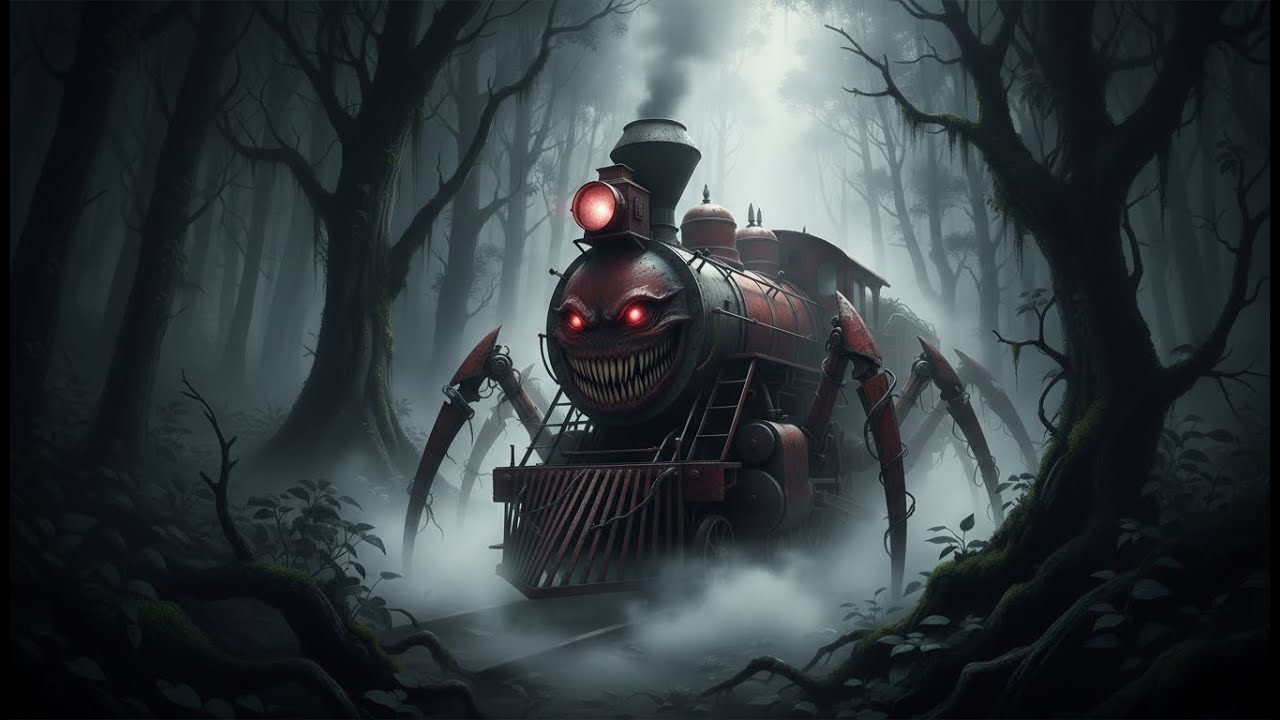 ASMR Car Restoration! Restoring the Cursed Choo-Choo Charles Train in the Woods