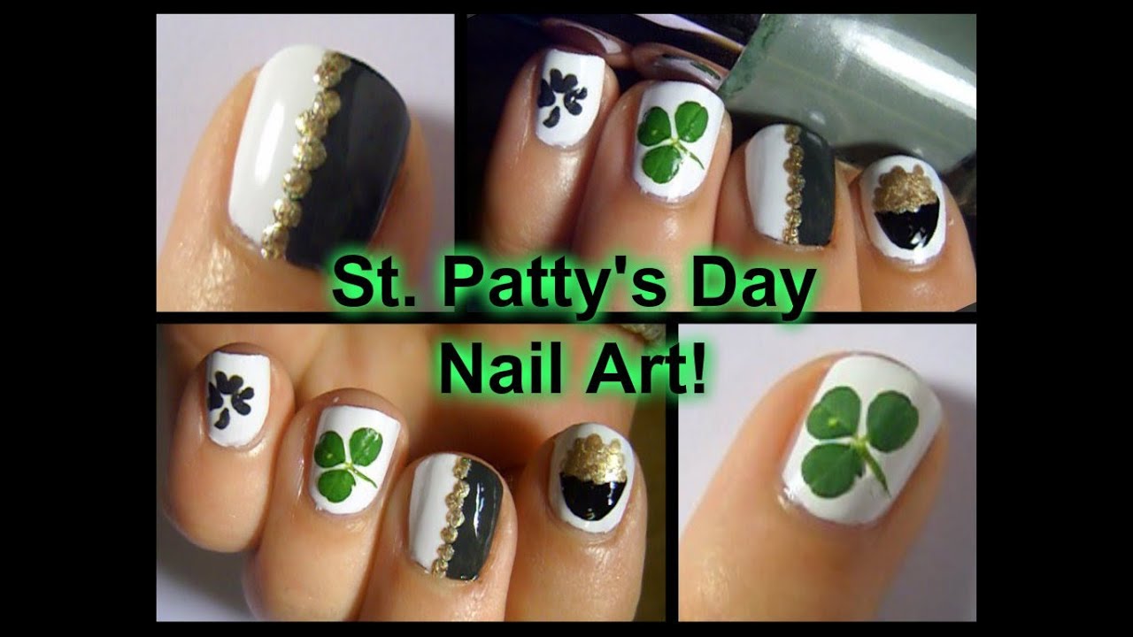 2013 St. Patrick's Day Nail Art Roundup