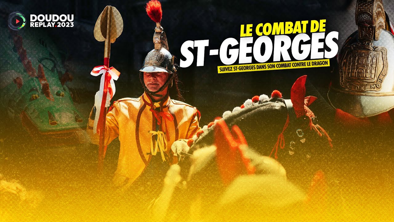 Ducasse de Mons : Suivez St-Georges dans son combat contre El'Biète !