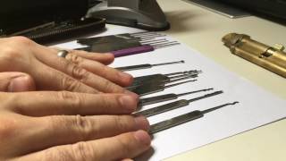 (001) Southord C2010 lock pick set review
