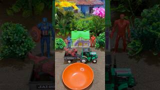 DIY Mini Tractor Video | Mini Village Making Science Project | #shorts #ytshorts #viral