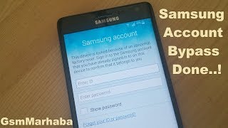100% Bypass Samsung Account Lock FRP - Galaxy Note Edge (SM-N915T) Android Marshmallow 6.0.1