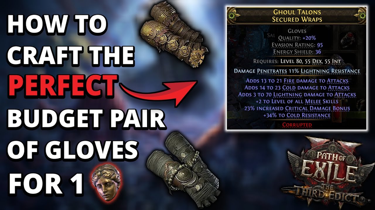 How to Deterministically Craft +2 Melee Gloves in Path of Exile 2 - Gloves Crafting Guide