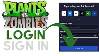 How to Login Plants VS Zombies 2 Account? Sign In to EA Account on PC | Play Plants VS Zombies PVZ 2 screenshot 3