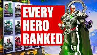 Which Hero is the most fun? Marvel Rivals Hero Tier List