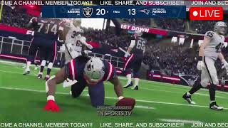 🔴LIVE : Las Vegas Raiders Vs New England Patriots Live Stream NFL Football Full Game Scoreboard screenshot 3