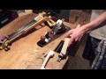 Handcrafted electric violin & magnetic pickup