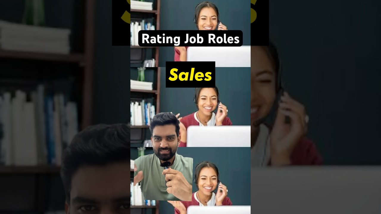 Rating Job roles!                   #rohangujral #jobs #sales #hr #finance # operations #comedy