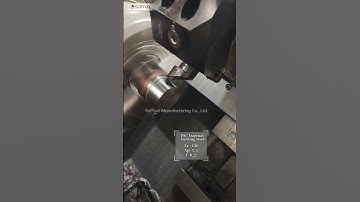 PSC External Turning Tool Live Cut Demo #automobile #cncmilling #cnc  #machine  #manufacturing
