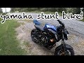 how to build a Yamaha mt07 stunt bike!