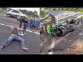 7 BIKERS having a REAL BAD DAY! - No LIFE Like the BIKE LIFE! [Ep.#241]