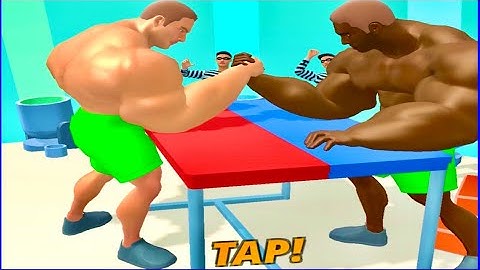 Muscle Rush Gameplay All Levels 11-15 (iOS/Android)