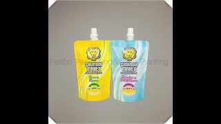 spout bags supplier,spout pouch 50ml,spout stand up bag