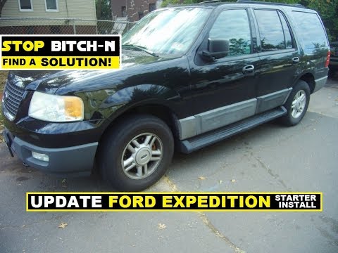 Video: Kur atrodas 2004. gada Ford Expedition starteris?