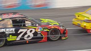 WHAT. A. FINISH! Logano and Truex Battle to the Very End of 2018 First Data 500
