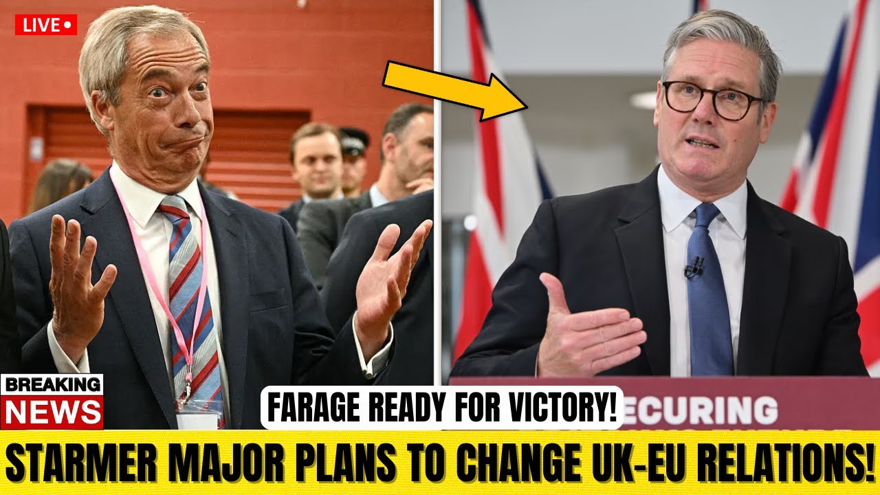 Кир Стармер подвергается критике за политику лейбористов в отношении Великобритании и ЕС — Фарадж...