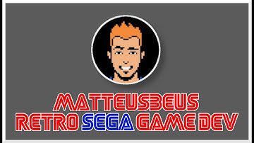 MatteusBeus Retro Sega Game Dev | Homebrew | SGDK
