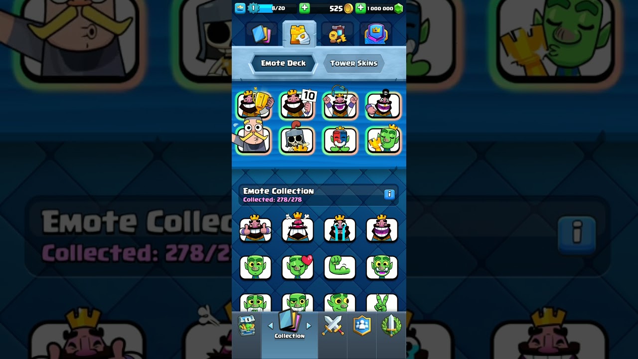 Clash Royale Champion's League Emotes!