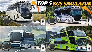 Top 5 Bus Simulator Games for Android |Best bus simulator games for android