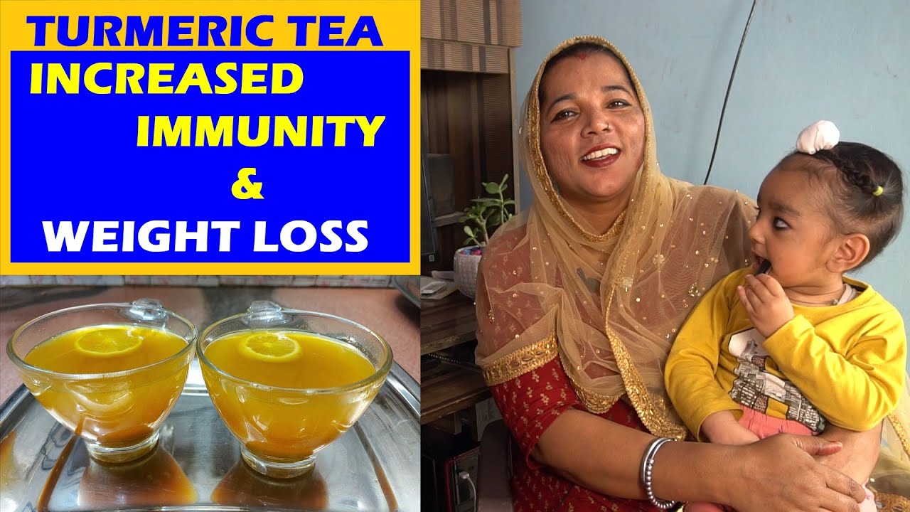 Weight Loss Recipe Turmeric Tea For Immunity l Immunity Booster