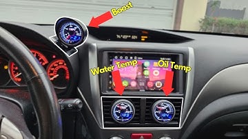 Best Gauge Set Up for a Subaru WRX STi - ProSport Gauges