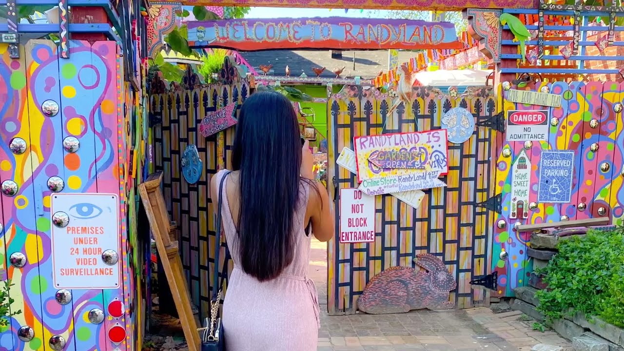 Randyland, Pittsburgh tour 🌈 🎨  
