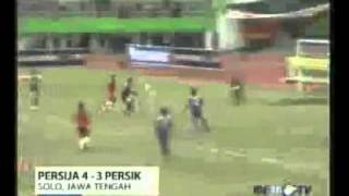 Highlight Persija Jakarta 4 - 3 Persik Kediri (Piala INDONESIA 2010)