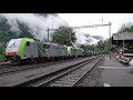BLS - Nordrampe - Bahnhof-Blausee-Mitholz 26/27.7.2017