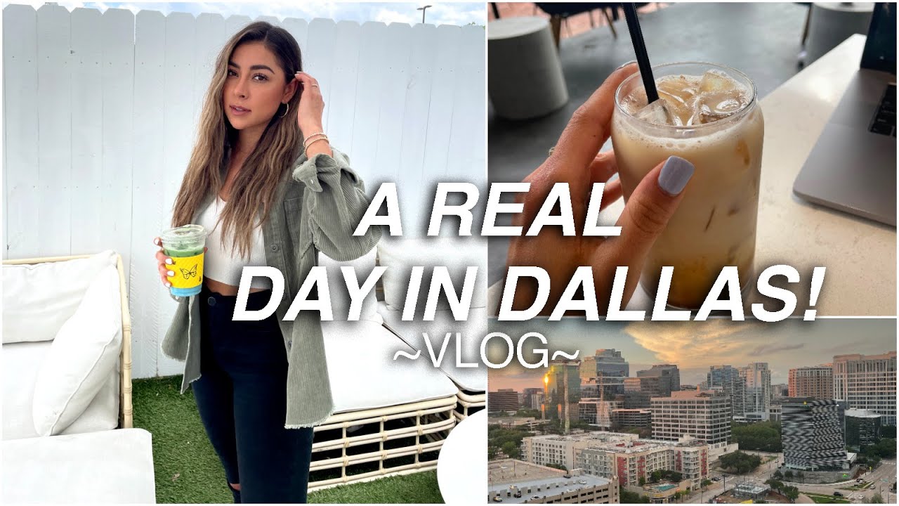A REAL Day in Dallas: Workout, Roomie Date, Best Coffee, & More!