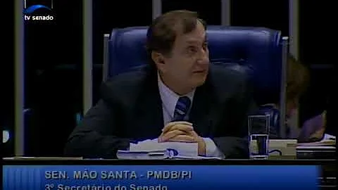 SENADORES DISCUTEM AROLDO PINTO