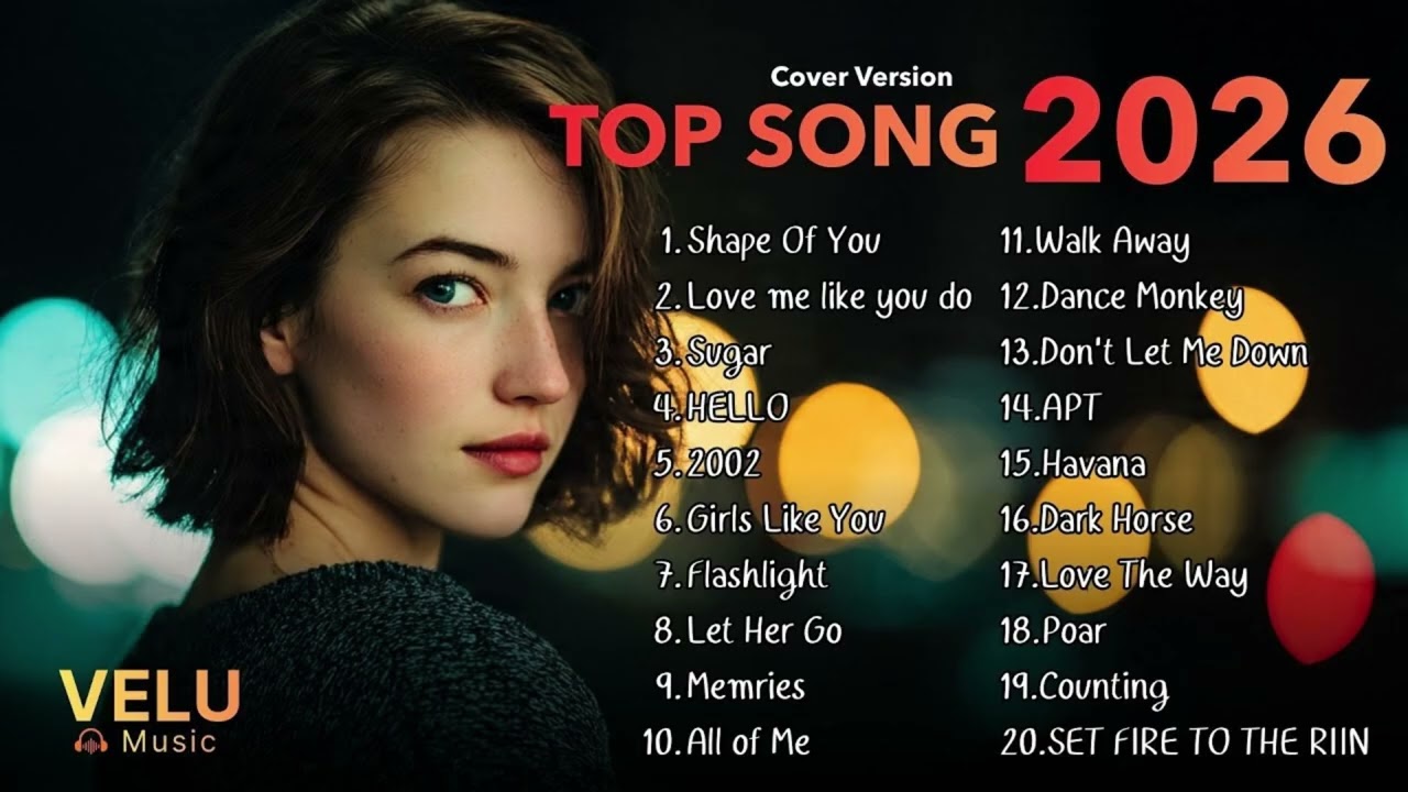 รวมเพลงสากลเพราะๆ ฟังชิลๆวันสบายๆ - Best Pop songs 2026