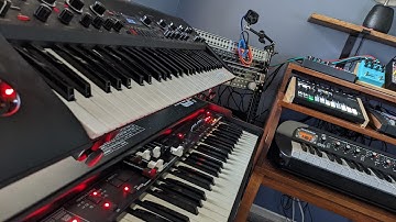 Improvised multi-instrument jam (SV-1, KingKorg, Mojo61)