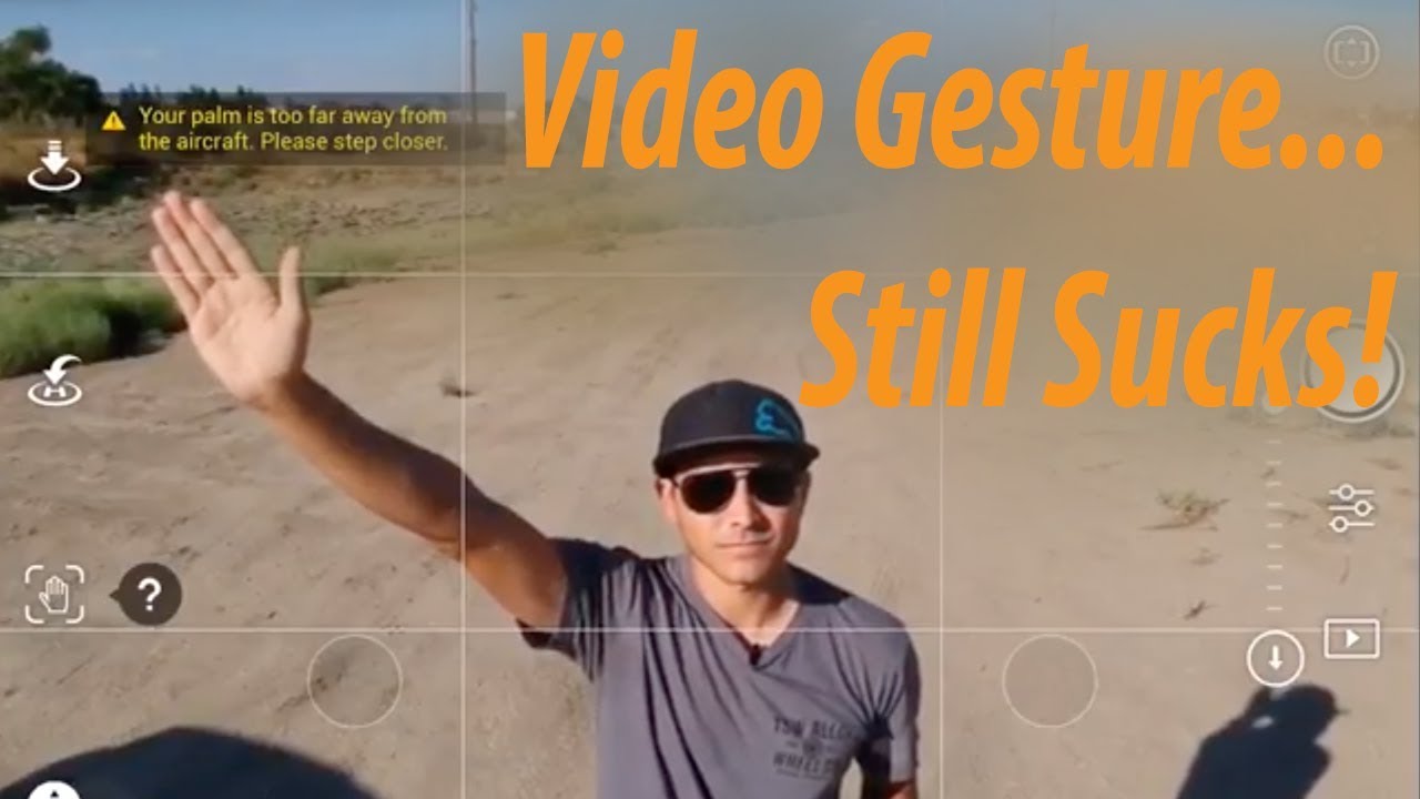 dji spark gesture control