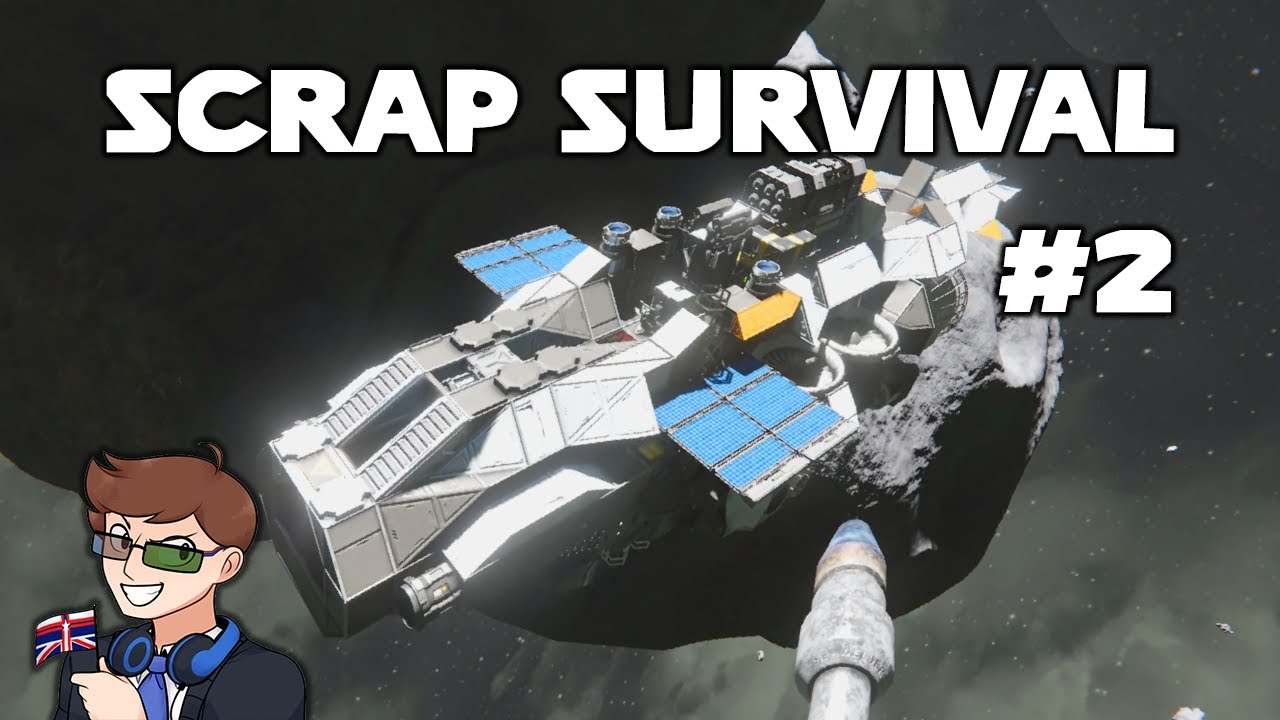 OUT OF FUEL! - Space Engineers Scrap Survival #2 - YouTube