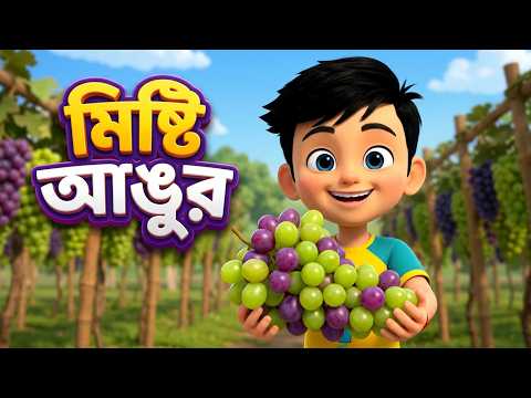 মিষ্টি মিষ্টি আঙুর 🍇 | বাংলা ফলের ছড়া | Taarak Mehta Ka Ooltah Chashmah Bengali Rhymes
