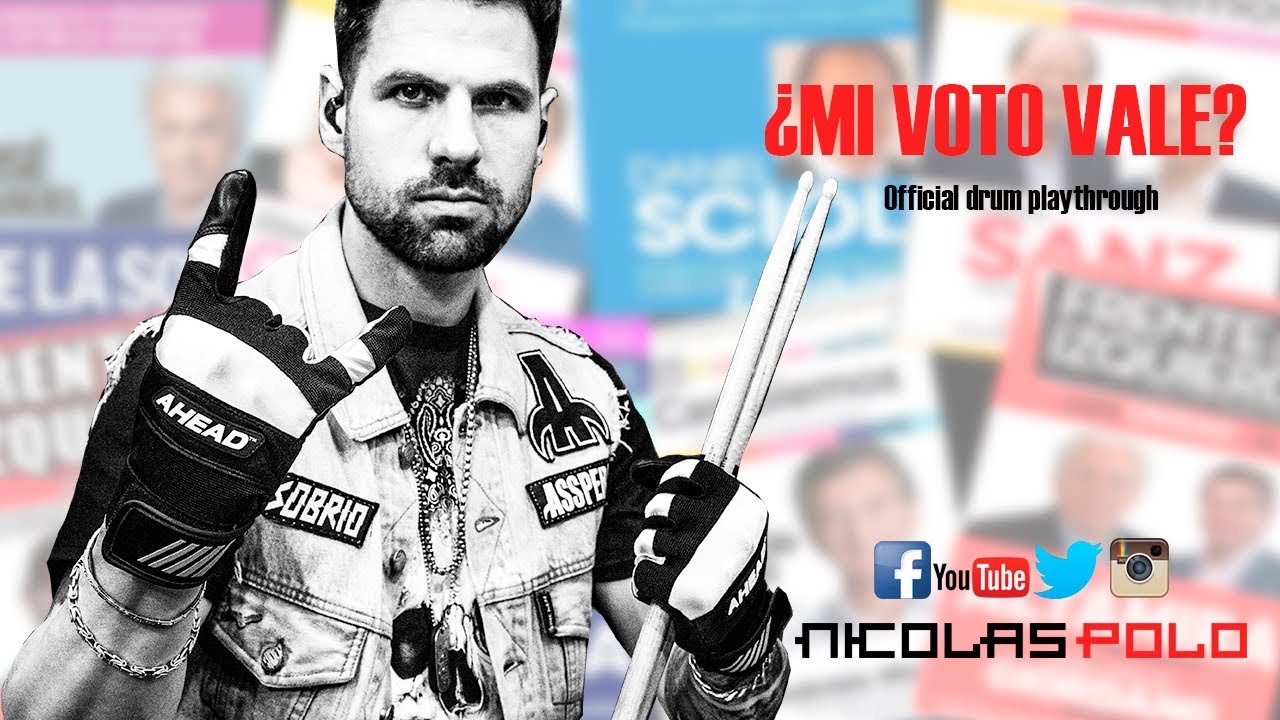 MI VOTO VALE? ASSPERA NICOLAS POLO OFFICIAL DRUM PLAYTROUGH