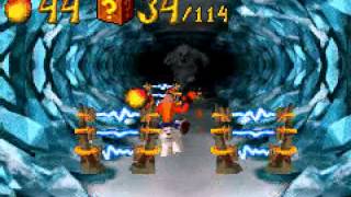 Crash Bandicoot - The Huge Adventure - Crash Bandicoot - The Huge Adventure (GBA / Game Boy Advance) - Death by Surprise Nitro - User video