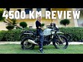 4500 km  royal enfield himalayan 452  review