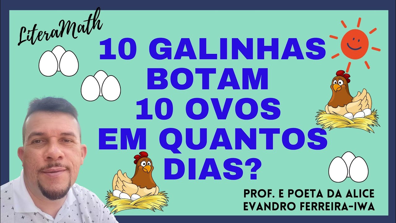 10 GALINHAS BOTAM 10 OVOS EM QUANTOS DIAS? 🐔🐣 - YouTube