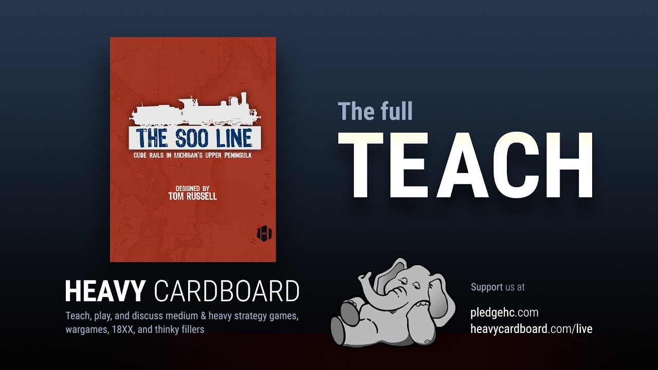 How to Play only - The Soo Line How to Play by Heavy Cardboard
