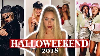 HALLOWEEKEND 2018 | College Vlog & GRWM | Margot Lee