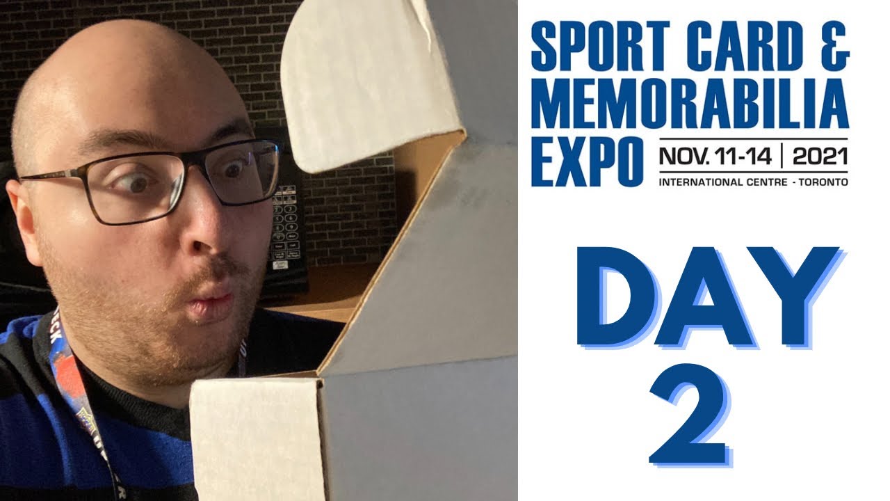 100 Card Found in a 2 Box!! Toronto Sports Card Expo 2021 Day 2