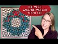 How to make this beautiful Christmas Wreath Quilt!