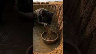 Watch This Dog Build a Desert Home ALONE Start to Finish