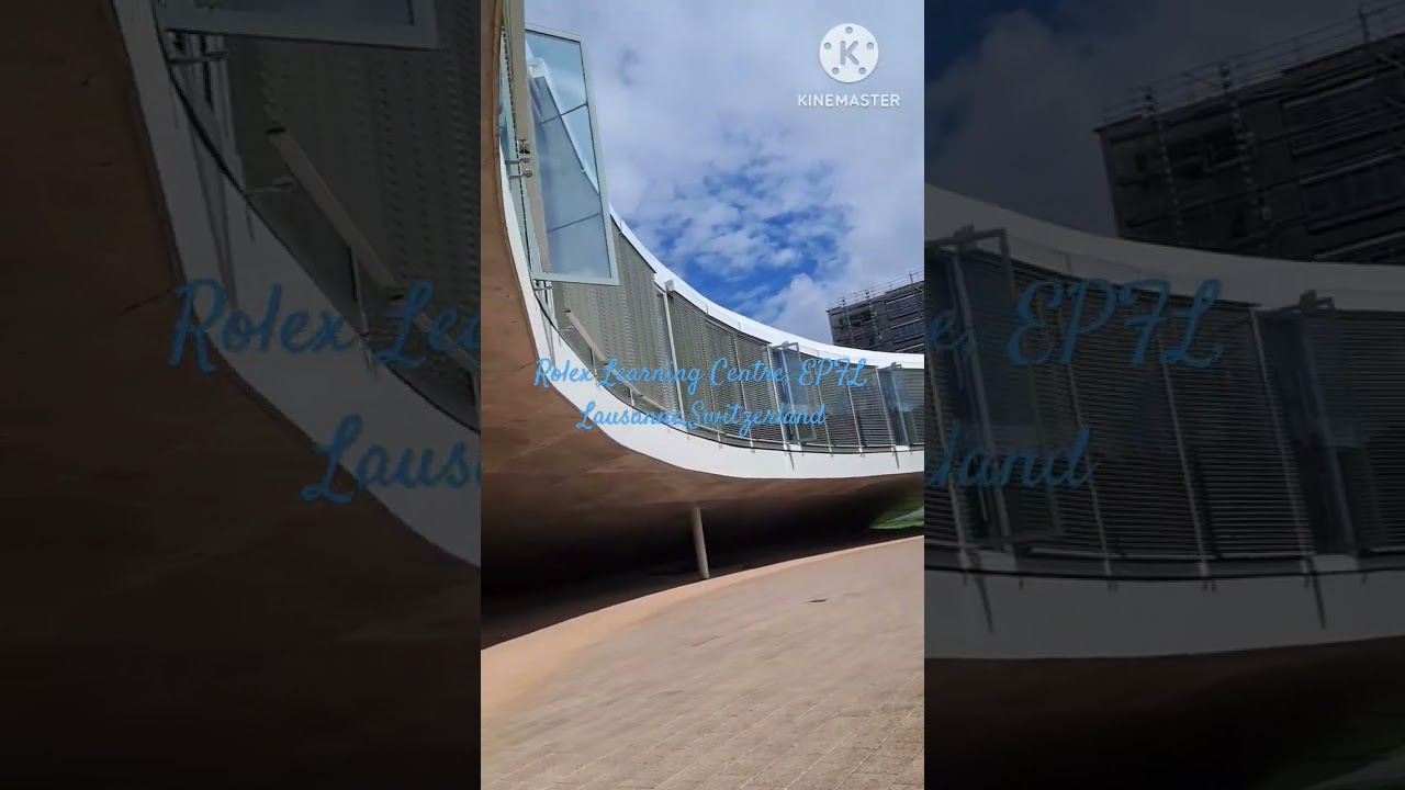 Rolex Learning Centre, EPFL, Lausanne,Switzerland