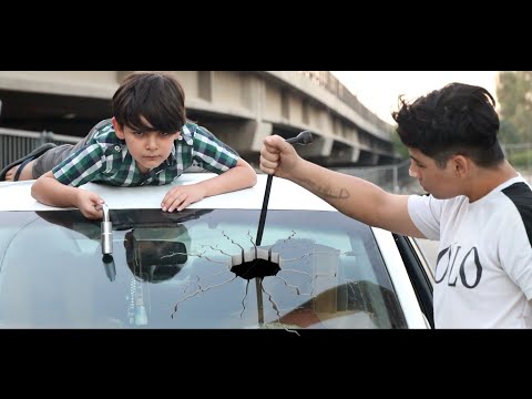 فلم قصير خباثه اخوتي كسرو سيارتي 💔 قصه وقعيه ابراهيم محمد